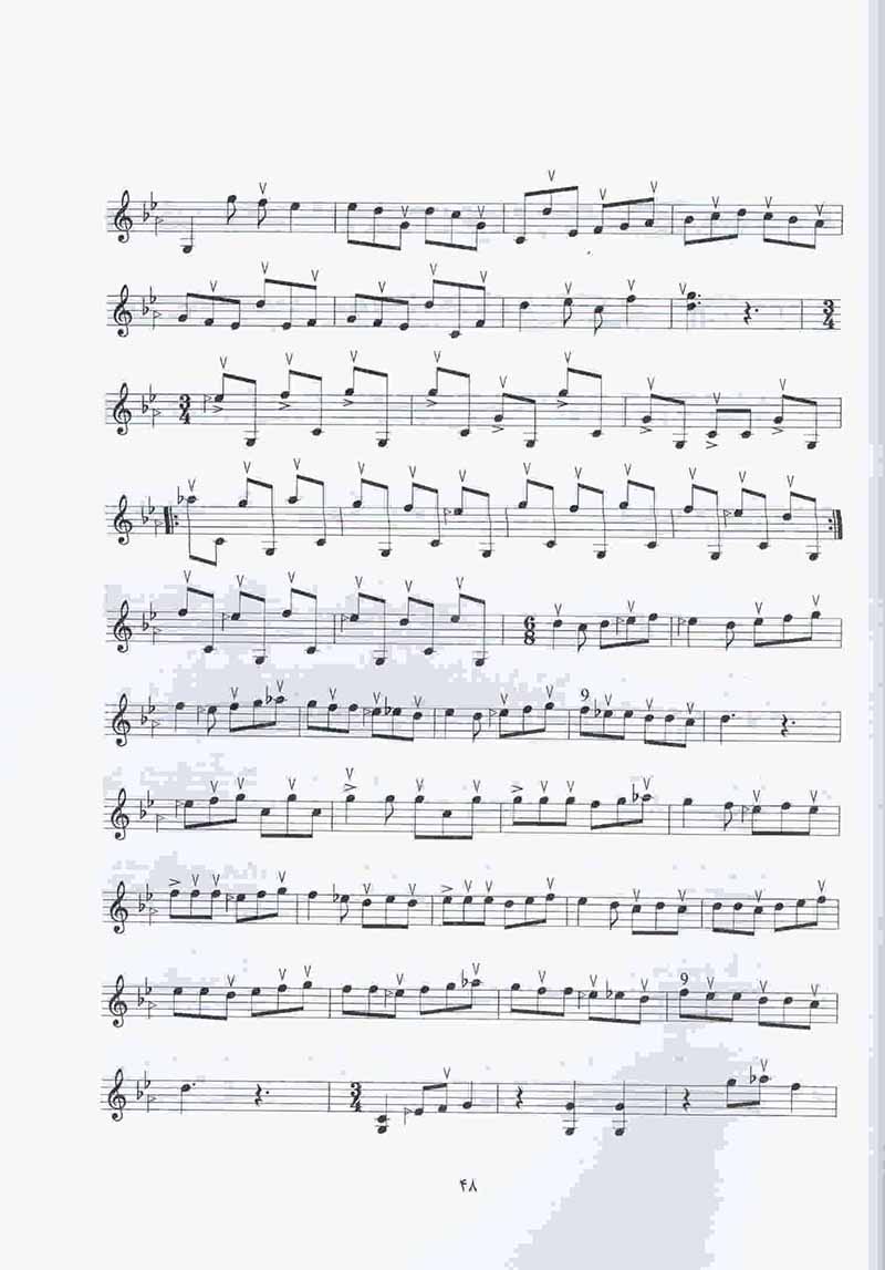  آثار استاد ابوالحسن صبابرای سنتور نشر ماهور