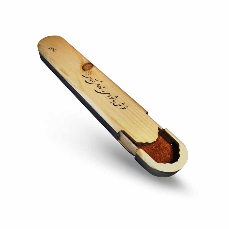 جعبه مضراب سنتور چوبی طرح معمار رهاوی