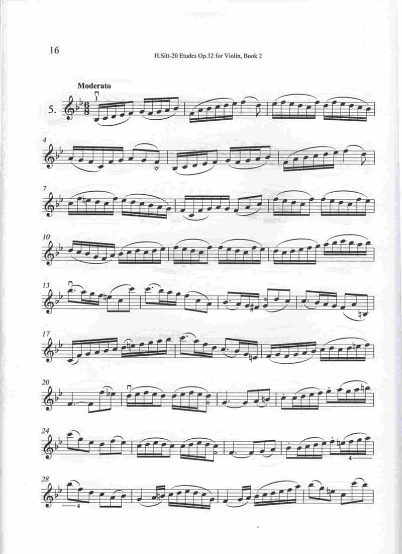  20 اتود برای ویولن (جلد دوم) نشر نای و نی