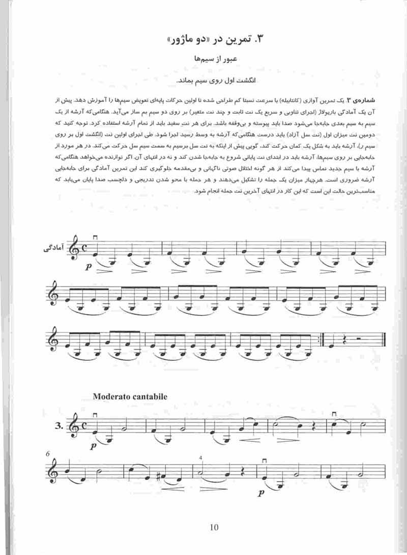  36 تمرین تکنیکی برای ویولن اپوس 84  نشر نای و نی