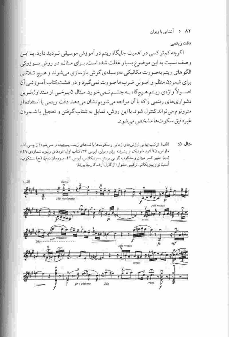 آشنایی با ویولن نشر ماهور