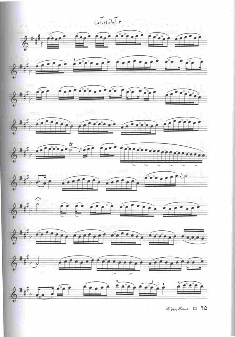  دوره ردیف نوازی اسداله ملک نشر سرود