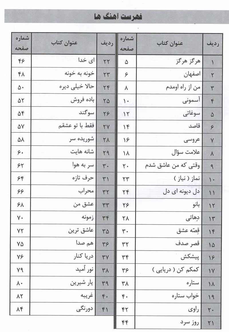  گلبانگ برای ویولن (جلد دوم)  نشر تخت جمشید