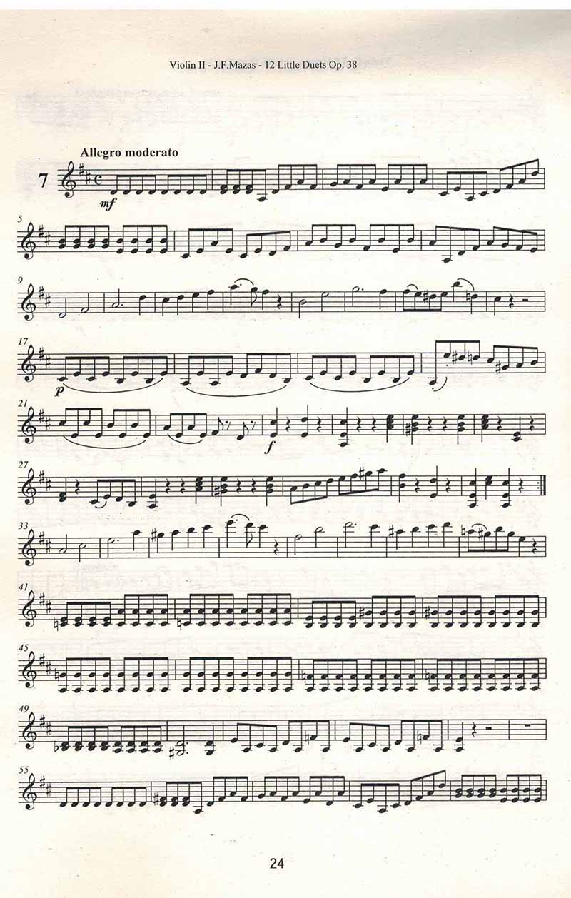  دوازده دوئت کوچک اپوس 38 نشر نای و نی