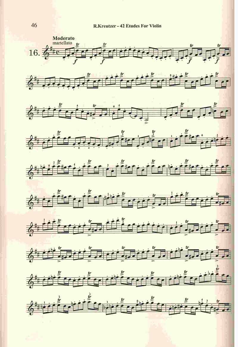  کروتزر (42 اتود برای ویولن) نشر نای و نی