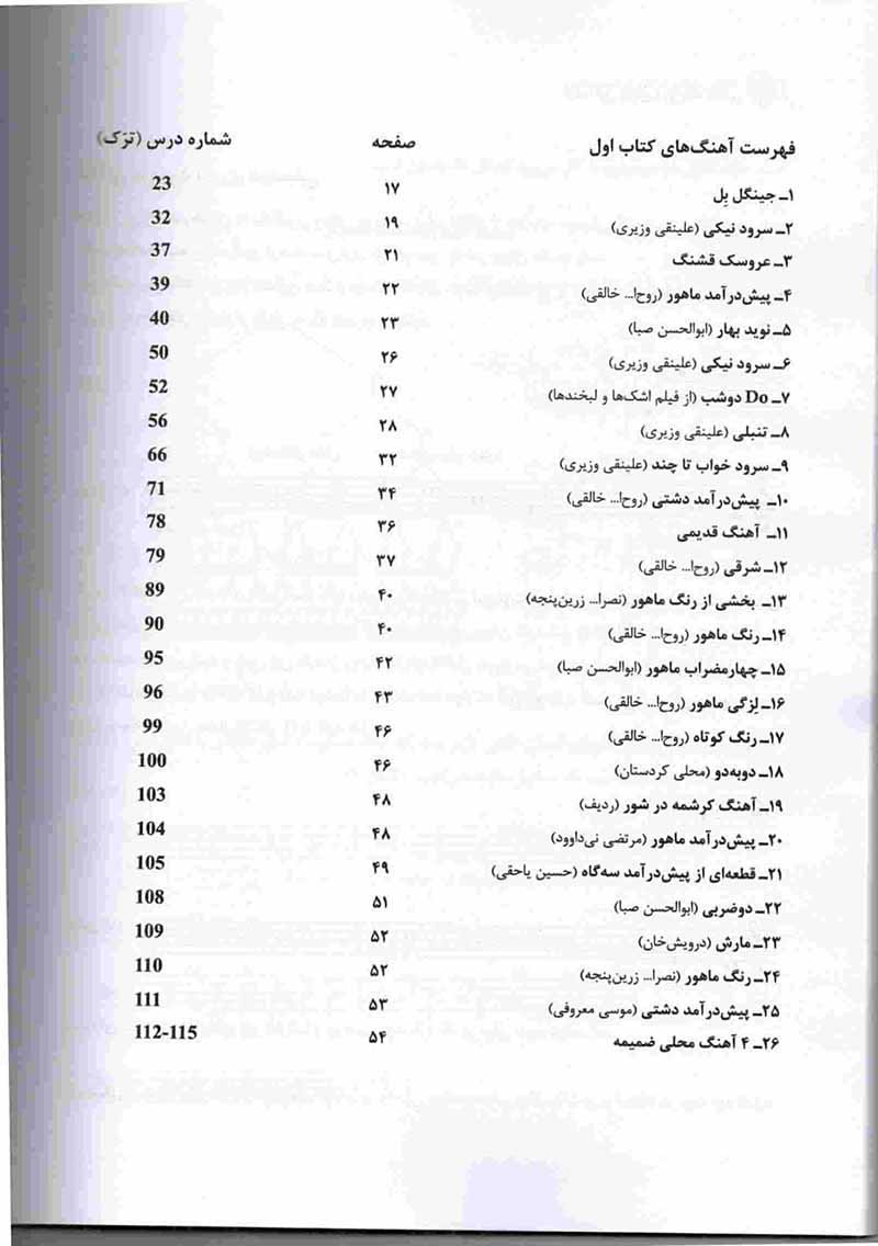  دستور مقدماتی ویولن روح الله خالقی (جلد اول و دوم)  نشر سرود