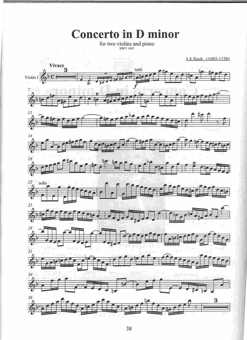 انوانسیونهای دو صدایی باخ برای ویولن نشر نای و نی