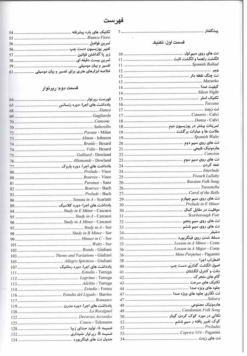  پک متد گیتار کریستوفر پارکینگ (جلد اول و دوم) مولف پیام رضوی