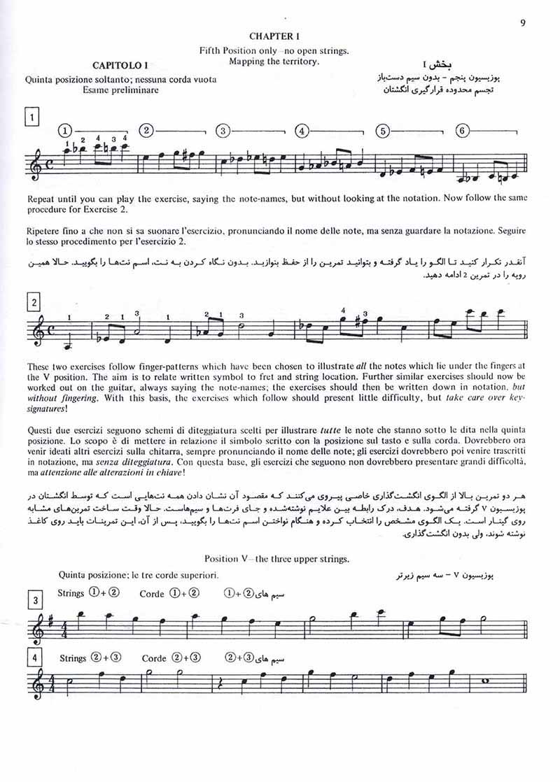  دشیفراژ برای نوازندگان گیتار نشر نکیسا