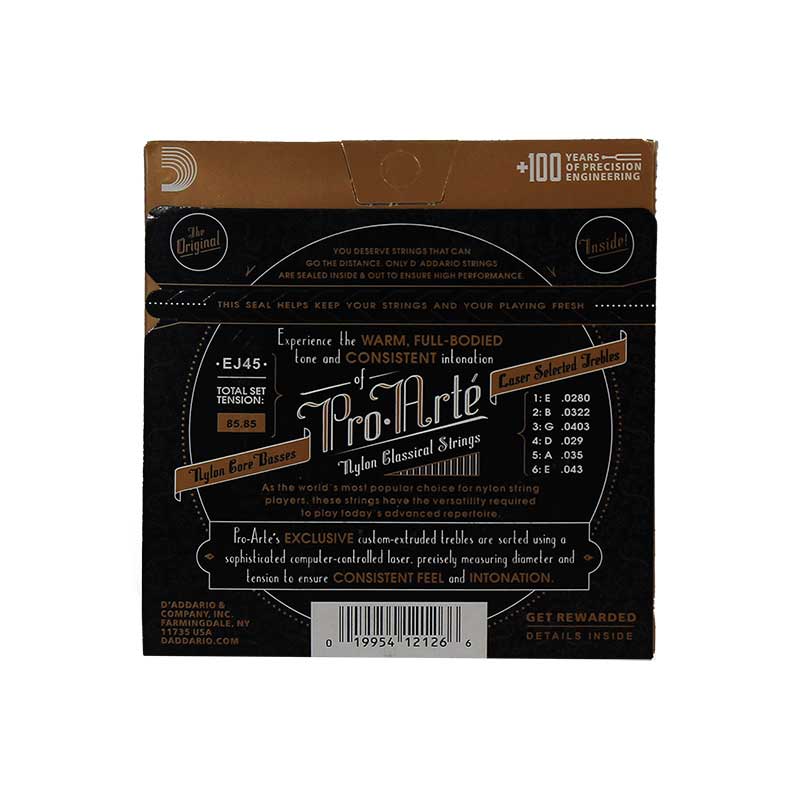 سیم گیتار کلاسیک داداریو(Daddario) EJ45 فیک