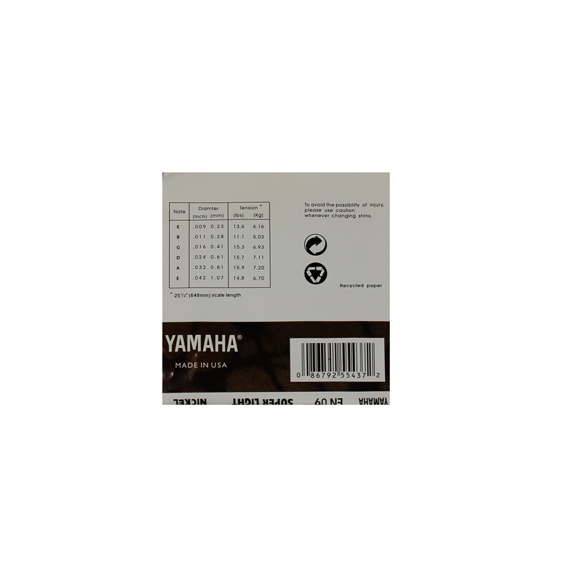 سیم گیتار الکتریک یاماها (YAMAHA) EN 09