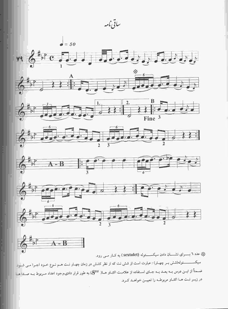  شیوه نی نوازی  نشر هنر سرای جوان