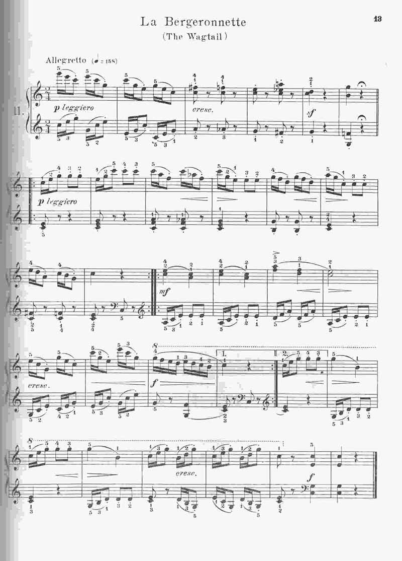  25 تمرین آسان برای پیانو (برگمولر) نشر هنر و فرهنگ