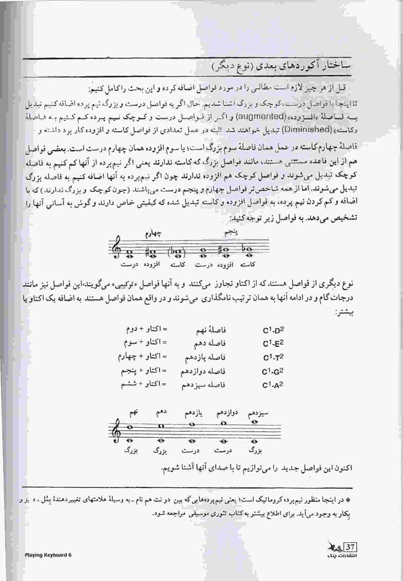  شیوه نوین ارگ نوازی اکسل بنتین (جلد ششم) نشر چنگ