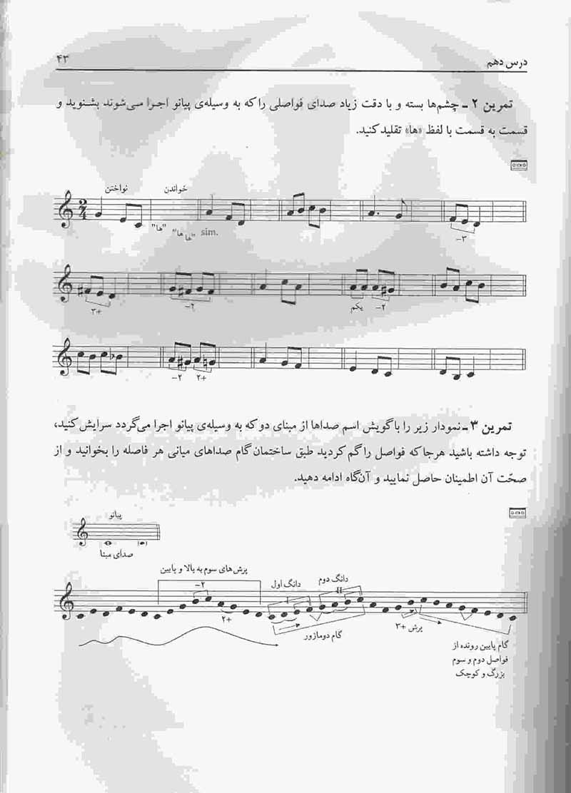 آموزش سرایش موسیقی سرآبادانی (جلد اول) نشر چندگاه