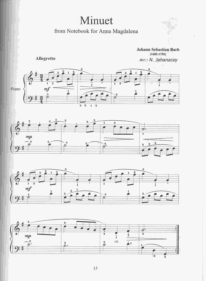  پیانو آسان ناصرجهان آرای (باروک تا معاصر جلد اول) نشر چندگاه