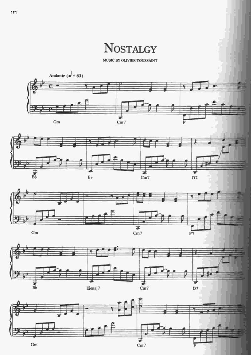 چهل و چهار قطعه برای پیانو ریچارد کلایدر من نشر هنر و فرهنگ