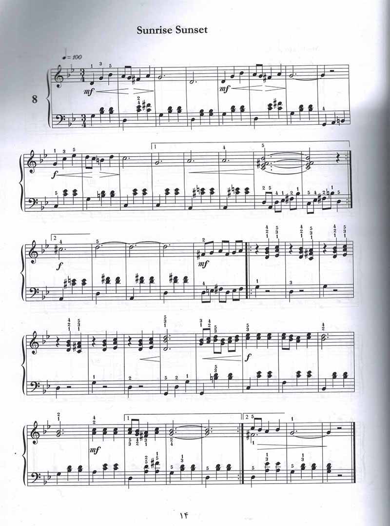  آهنگهای برگزیده برای پیانو مصطفی کمال پورتراب نشر سرود