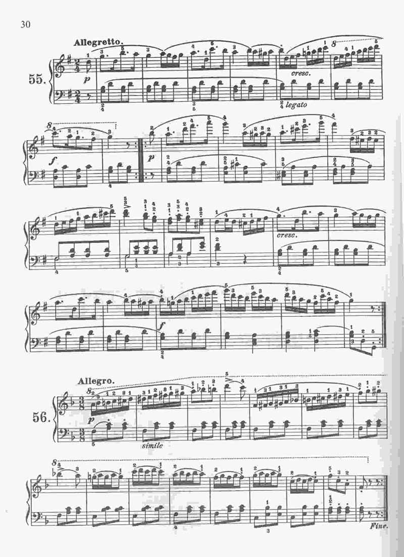  کارل چرنی 599 راهنمای نخستین در تکنیک پیانو نشر سرود