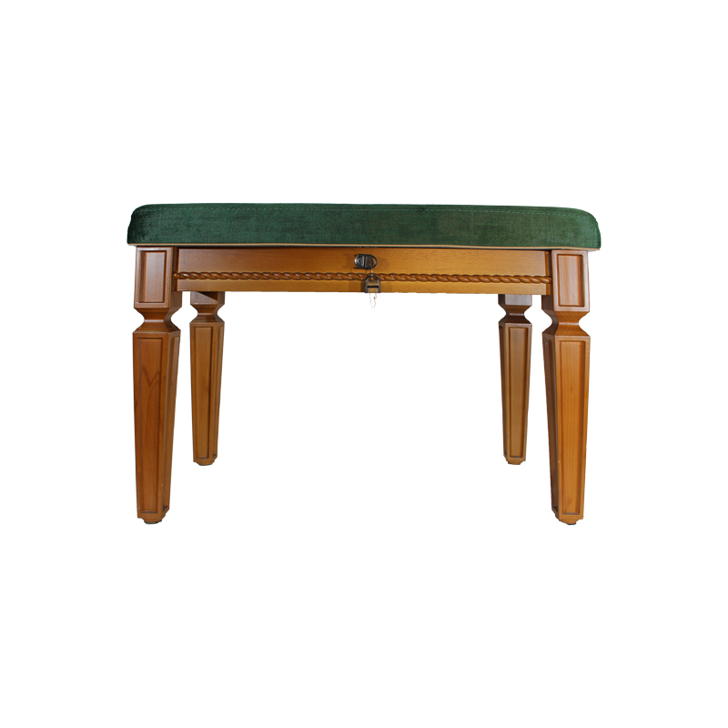 صندلی پیانو چوب گردو دست ساز