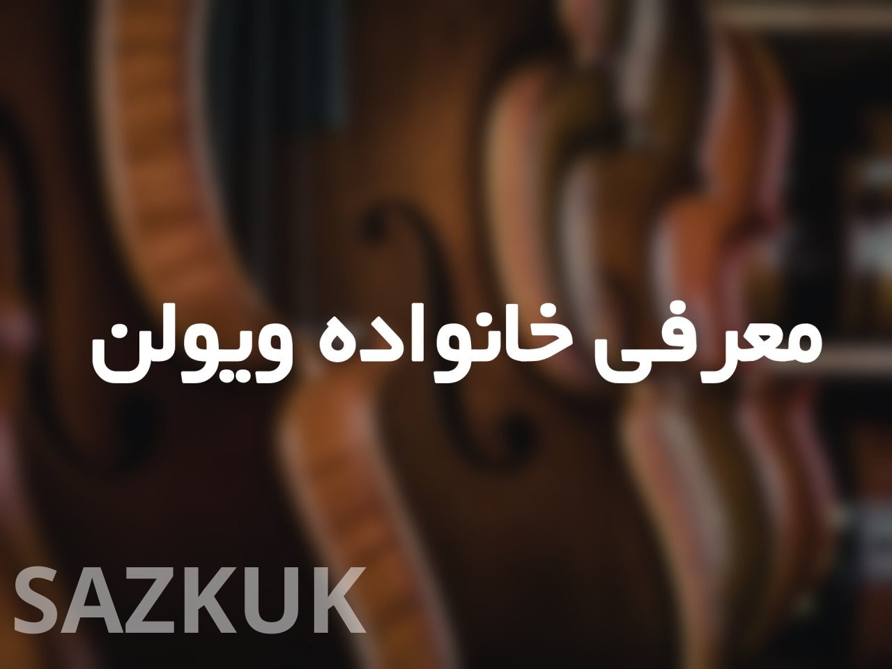 معرفی خانواده ویولن