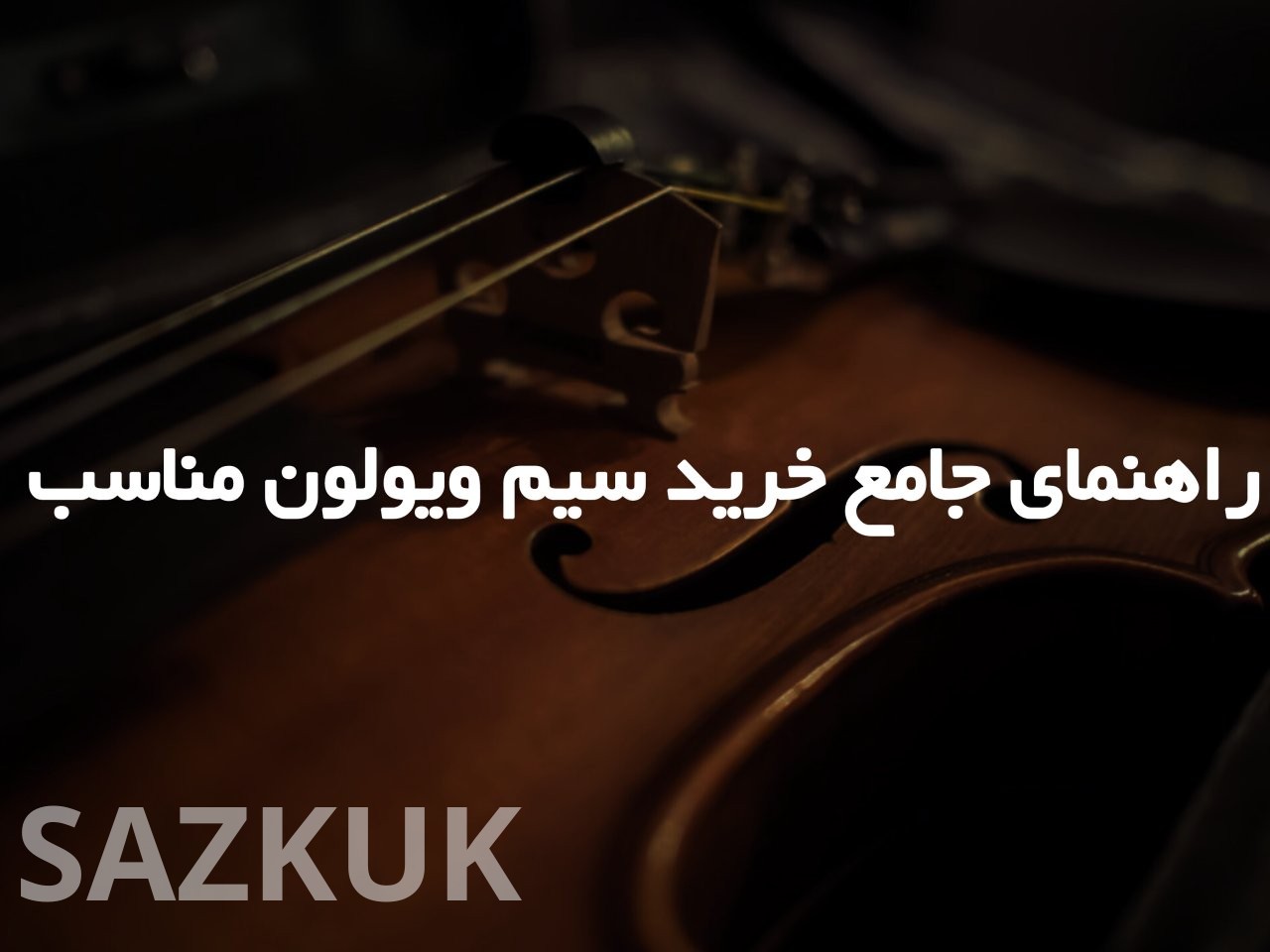 راهنمای جامع خرید سیم ویولون مناسب